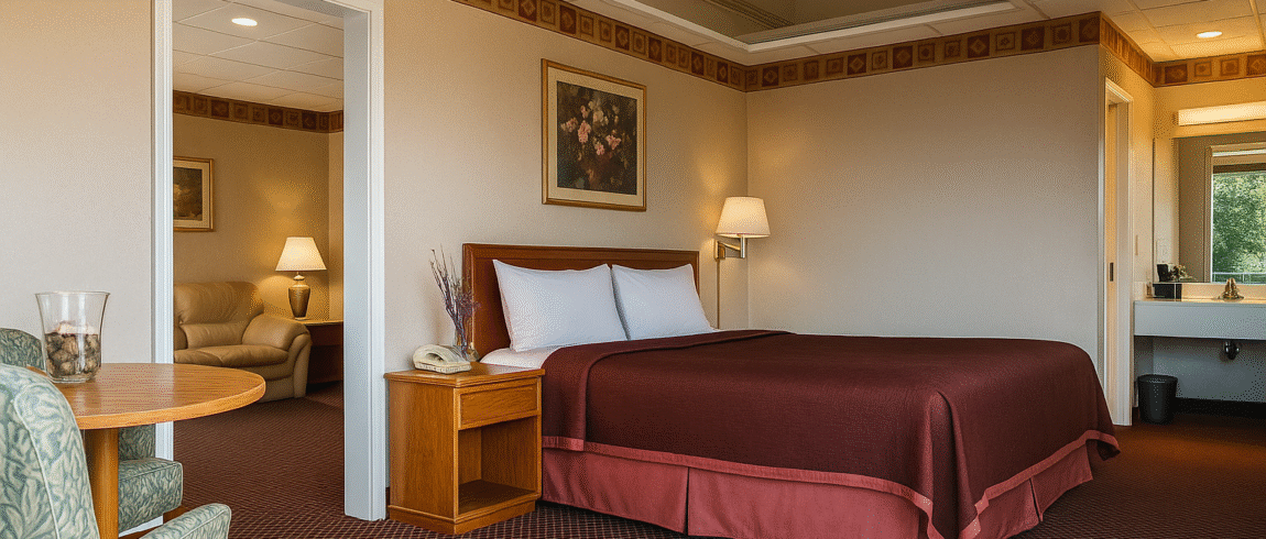 Deluxe Room Afoordable Hotel Regeny Inn richmond