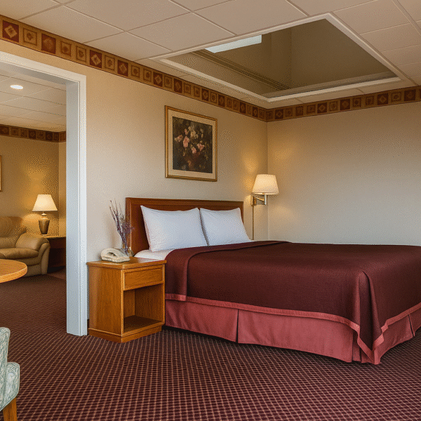 Deluxe Room Afoordable Hotel Regeny Inn richmond